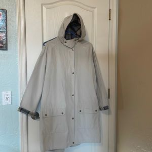 Barbour rain jacket womens